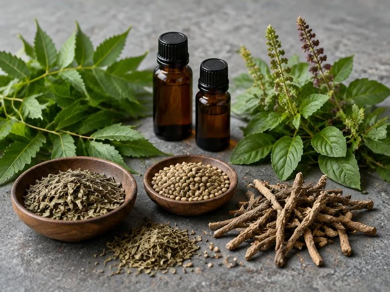 Ayurveda & Natural Products sourced in India