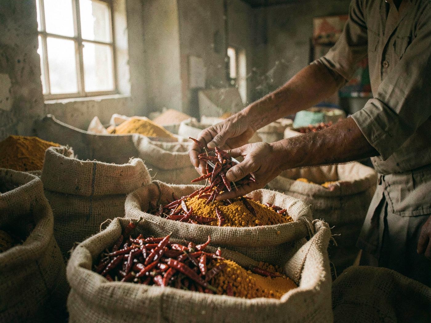 Spices & Herbs sourced from India